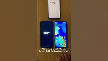 Boot Up Speed Test Tecno Spark 10v Versus Samsung Galaxy A04 #dimensiafif #samsung #tecno