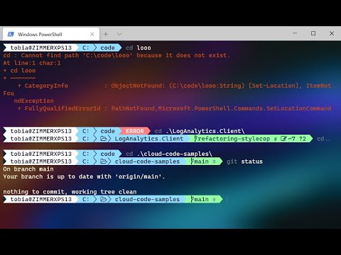 Customize windows terminal with Oh My Posh - YouTube