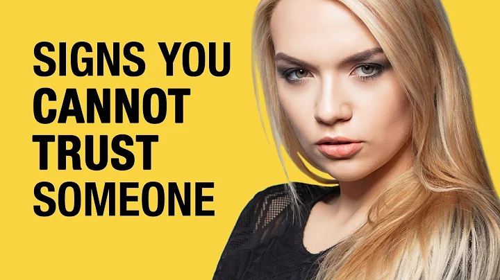 10 Signs You Can't Trust Someone - DayDayNews