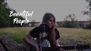 Video thumbnail of "Ed Sheeran feat. Khalid - Beautiful People (acoustic cover by Daria Arkova)"