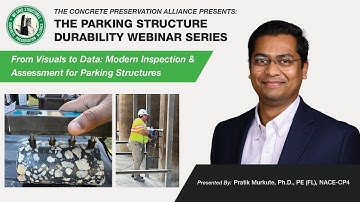 From Visuals to Data: Modern Inspection & Assessment | Parking Structure Durability Series | Part 1