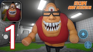 Escape Obby Detention - Gameplay Walkthrough Part 1 (Android, iOS)