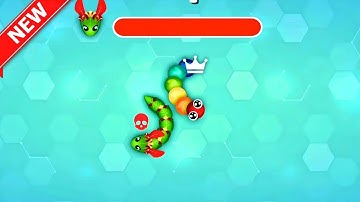 SNAKE IO🐍  RAINBOW 🌈 SNAKE IO vS 💀 MONSTER VINORA  EPIC SNAKE IO 🐍 BEST / FUNNY GAMEPLAY !
