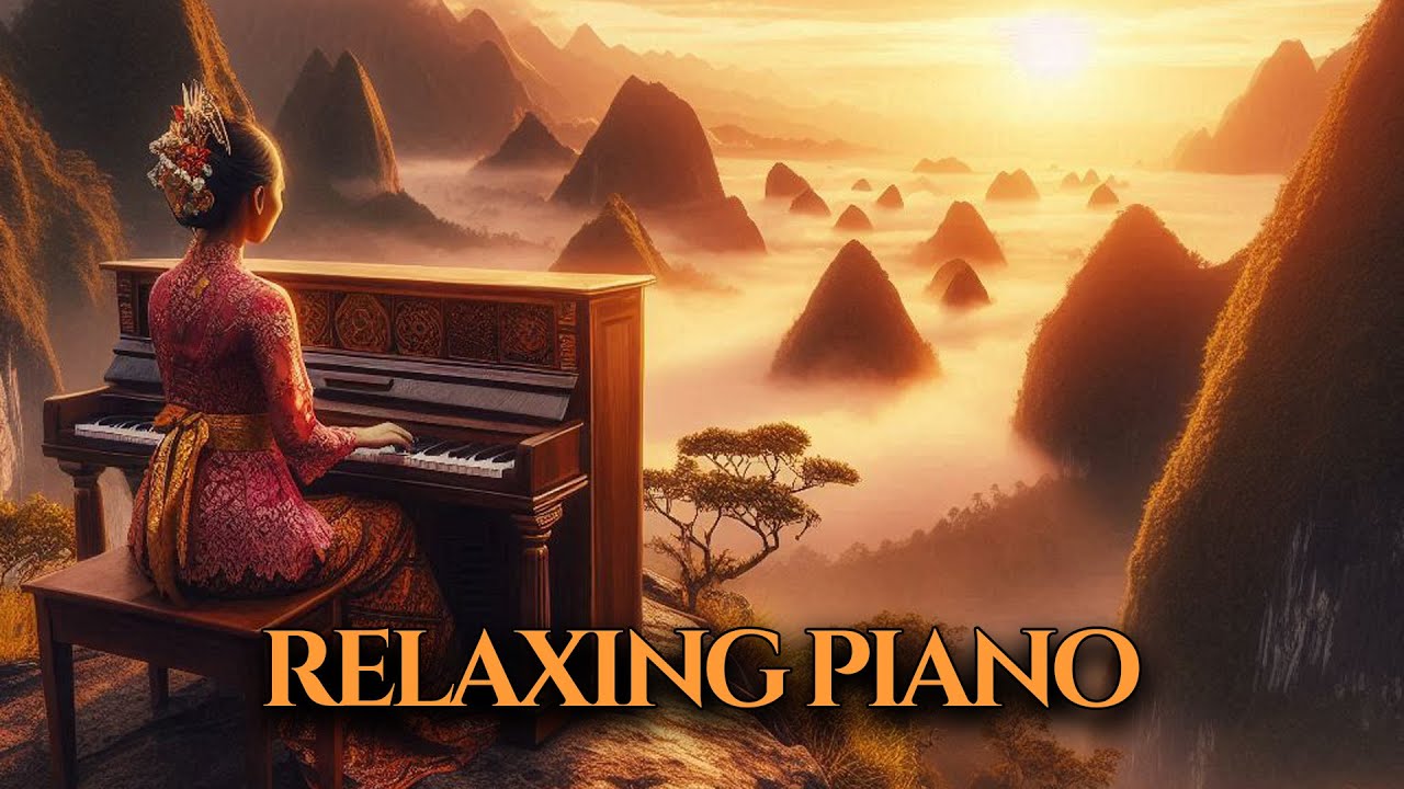 Soulful Melodies: A Pianist's Journey Through Emotion in Traditional Kebaya Amidst Rice Fields Soulful Melodies: A Pianist's Journey Through Emotion in Traditional Kebaya Amidst Rice Fields