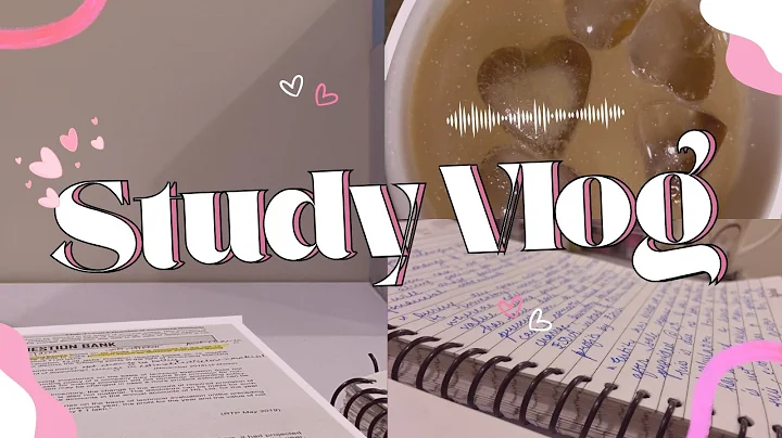 Study Vlog📚| Late Night Study Grind | Lots of writing✨| Aesthetic Study Routine