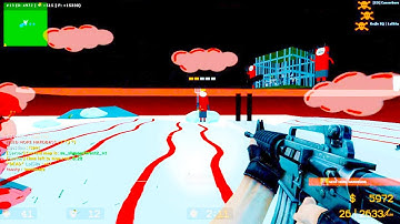 Counter Strike Source - Zombie Escape Mod online gameplay on ze_shroomforest2_v1 map