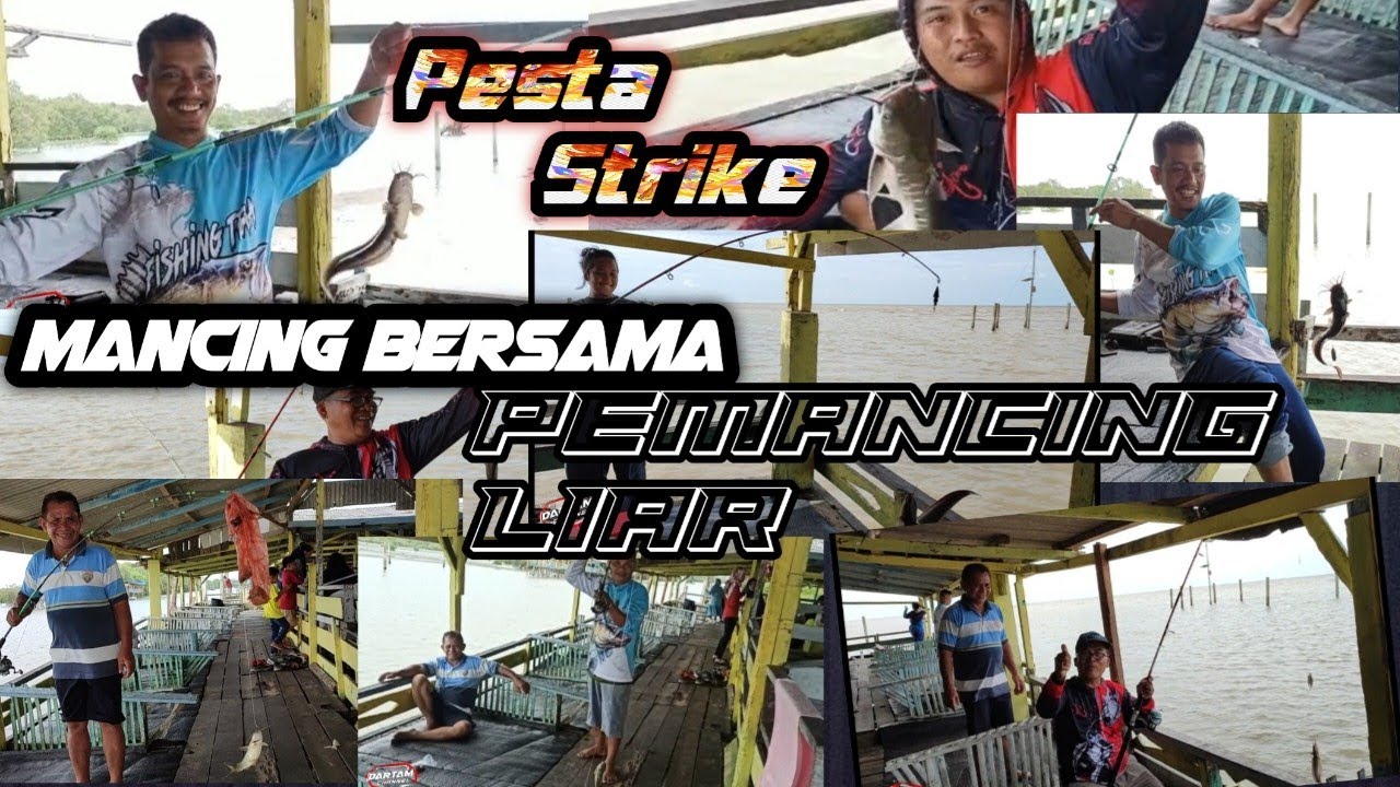 Mancing di Percut Sumatera Utara.. Bersama pemancing dari Kota Medan dan Kalimantan Barat..