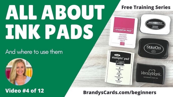 What is the BEST WHITE STAMP PAD? 