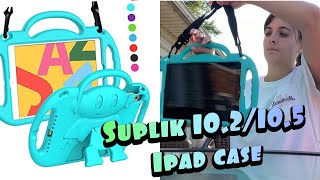 Suplik iPad 10.2 / 10.5 Case for Kids Protective Case with Shoulder Strap Handle Stand for iPad