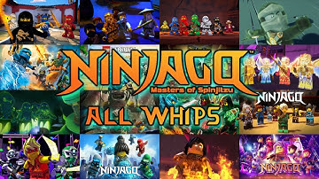 All Whips (+ Crystalized)  - LEGO Ninjago