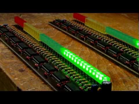 Stereo VU Meter with 80 LEDs