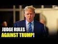 BREAKING: Federal Judge Rules AGAINST Trump!!