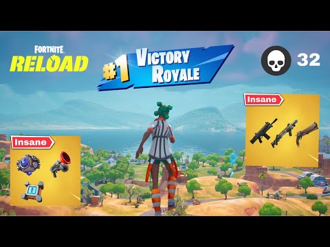 Fortnite Reload | 32 Elimination Solo Gameplay Wins (Fortnite PS5 ...