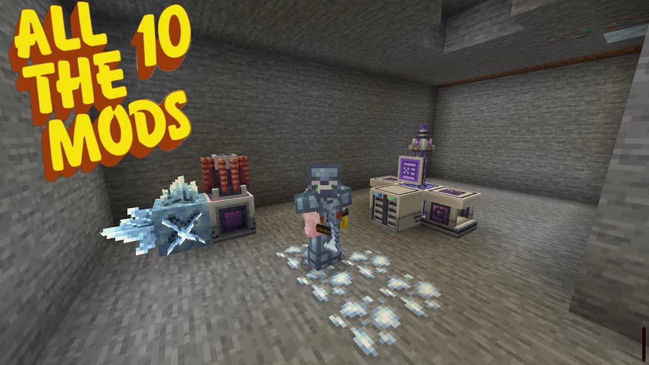 All The Mods 10 (ATM10) - Ep 10 - Applied Energistics 2 大型儲存系統 - YouTube