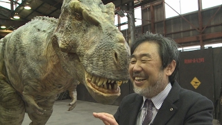 二足歩行するリアルな恐竜を制作 「ＯＮ―ＡＲＴ」社長 金丸賀也さん