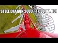 Steel Dragon 2000 Roller Coaster POV Awesome 4K Ultra HD Resolution Nagashima Spaland Japan