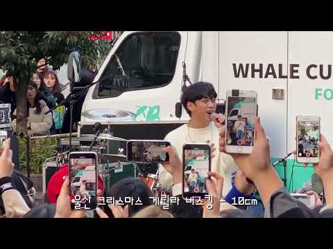 10cm 십센치 권정열 울산여행 크리스마스 게릴라 버스킹 현장 - 미소 한가득 크리스마스 인사 & last Christmas & white Christmas  노래모음