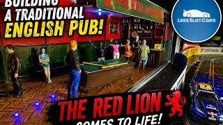 Scratch Building a Traditional English Pub on the slot car layout The Red Lion Build