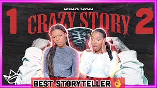 King Von - Crazy Story Part 1 & 2 FT. Lil Durk (Official Video) REACTION 😱😳