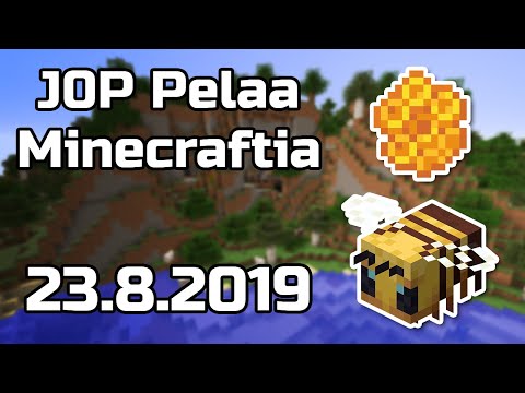 Uusia asioita ja muuta jännää - J0P Pelaa Minecraftia | 23.8.2019 - Uusia asioita ja muuta jännää - J0P Pelaa Minecraftia | 23.8.2019