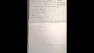 CEE 300 FE problem: Straight Line Method