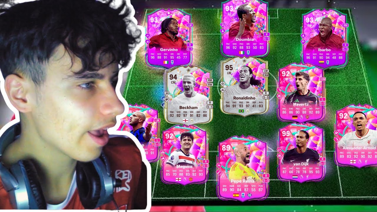 I Used A Full FUT BIRTHDAY Team In FC25!