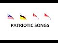 Malaysia brunei darussalam singapore and indonesian patriotic songs  which are the best song