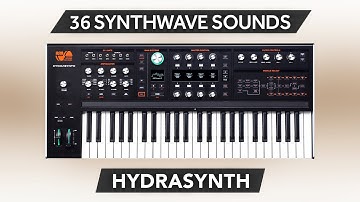ASM HYDRASYNTH ♫ 36 Custom Sounds ► Synthwave Pack Vol.1 Sound Bank
