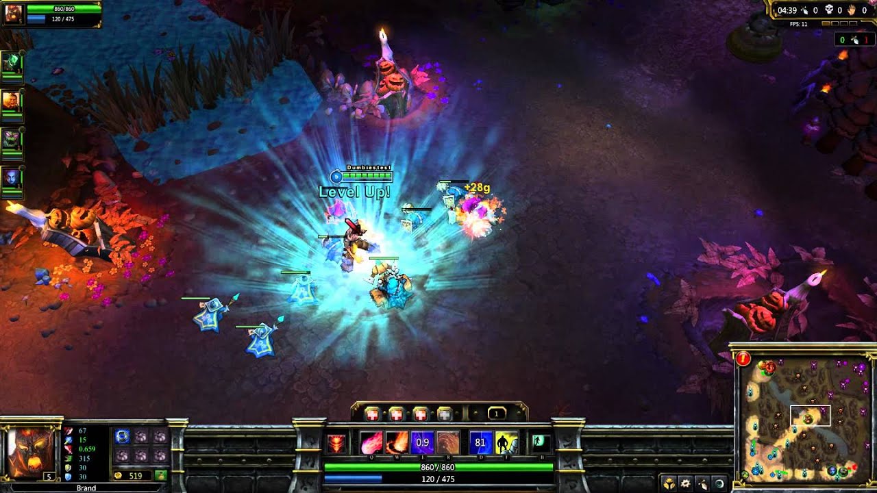 League of Legends Gameplay - Brand (Part 1) - YouTube