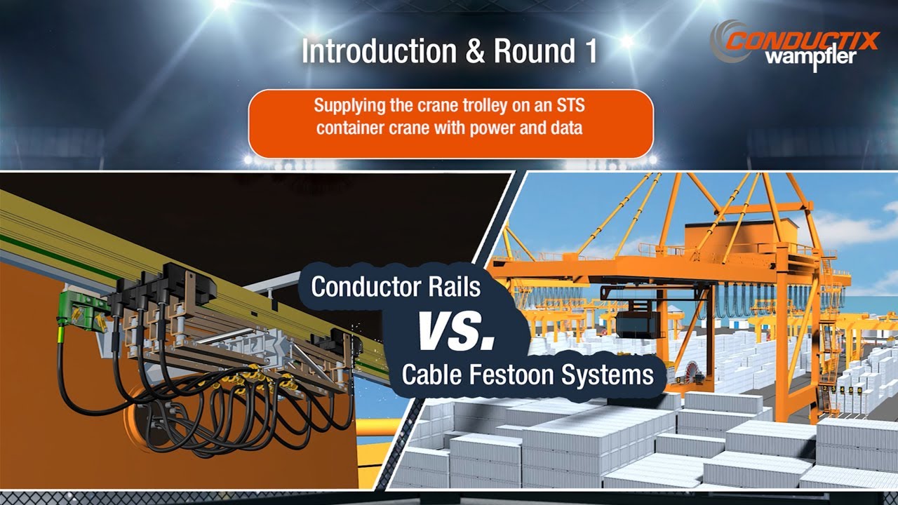 Conductor Rails Vs Cable Festoon Systems What s Best To Supply Crane Conductor Rails Vs Cable Festoon Systems What s Best To Supply Crane