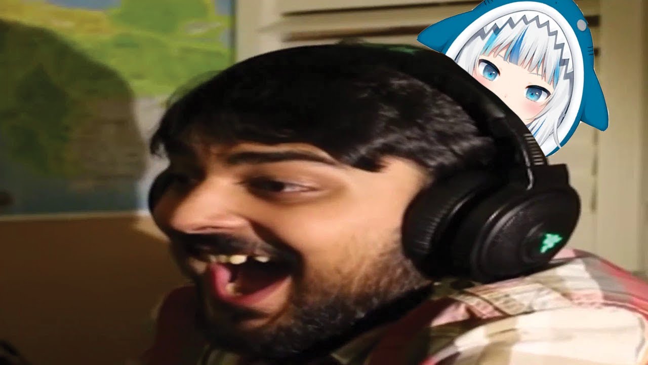 Mutahar reacts to Gawr Gura - YouTube