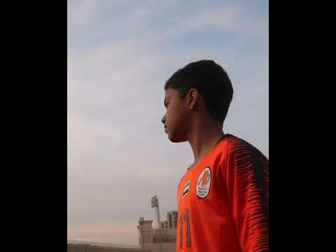النجم الواعد ابن البرتقالي راشد عمار الفائز بلقب افضل لاعب لشهر اكتوبر بقطاع المراحل السنية