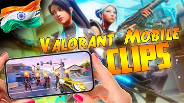 5 Min of Valorant Mobile Highlight Clips | 60FPS Low End Device