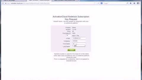 ActivationCloud: WebAPI & Nodelock SaaS/Subscription License