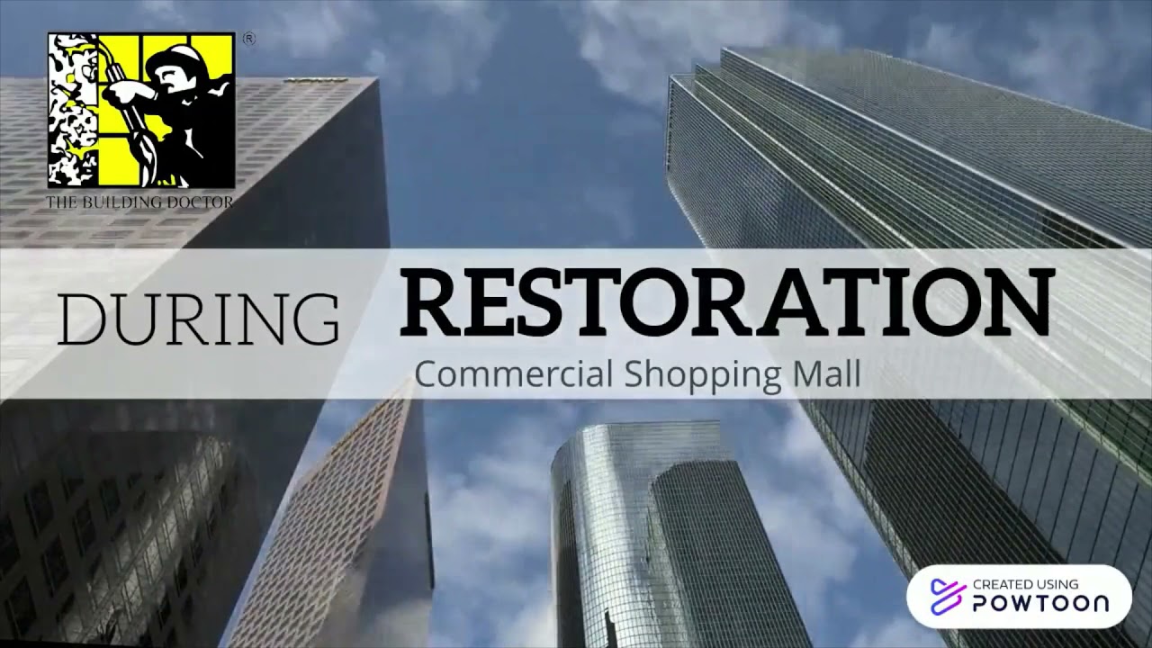 Commercial Shopping Mall Façade Repairs in KL