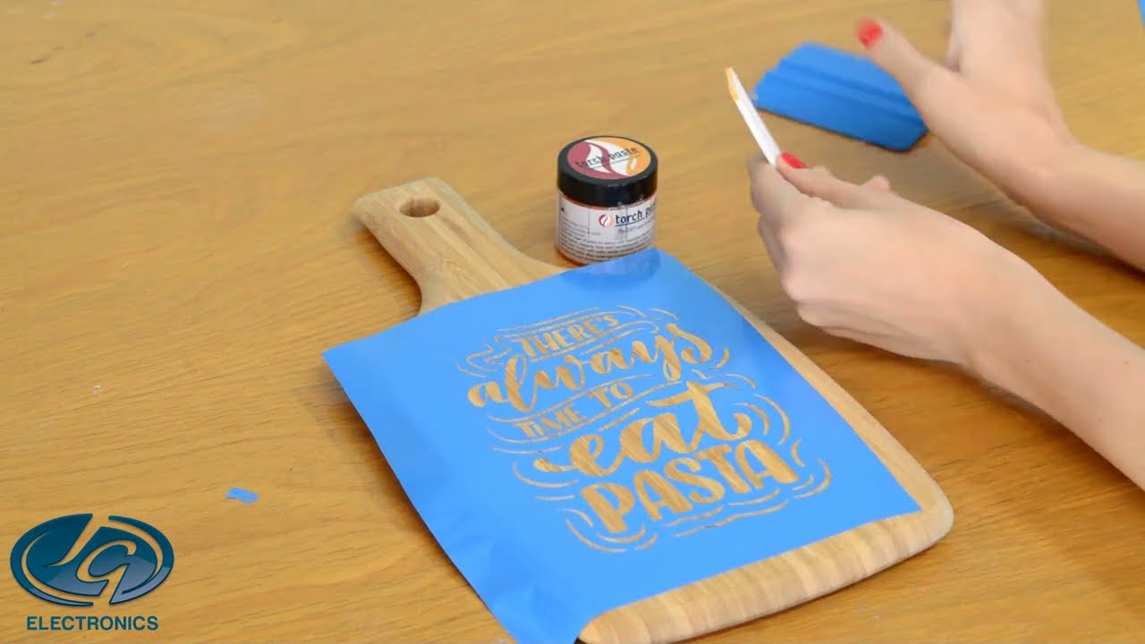 How to Use Torch Paste Gel: Wood Burning Stencils Tutorial