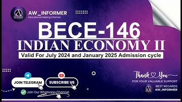 BECE 146 SOLVED ASSIGNMENT 24-25 | BECE 146 SOLVED ASSIGNMENT IN ENGLISH 24-25 | FREE SOLVED ASSIG😮😦
