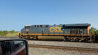 CSX I007 parked at the DeWitt yard