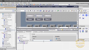 Use of Navigation Template in Siemens HMI with S7 300 | Part 4 | UzTecho