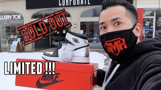 VERY HARD TO COP !!! JORDAN 1 "SILVER TOE" VLOG DROVE 5 HRS TO PICK UP IN OHIO