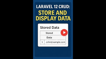 Laravel 12 CRUD Tutorial | Store and Display Form Data in MySQL