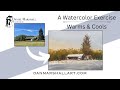 Dan marshall watercolor exercise on warms  cools