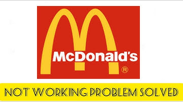 Solve "Mcdonald