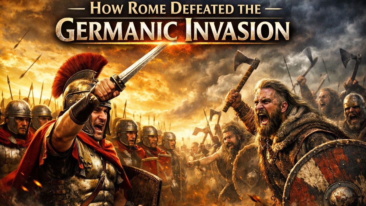 How Rome Defeated the Germanic Invasion Ancient War Documentary | Roman ...
