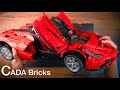 Cada bricks ferrari  speed build  designed by thijs de boer c61505w