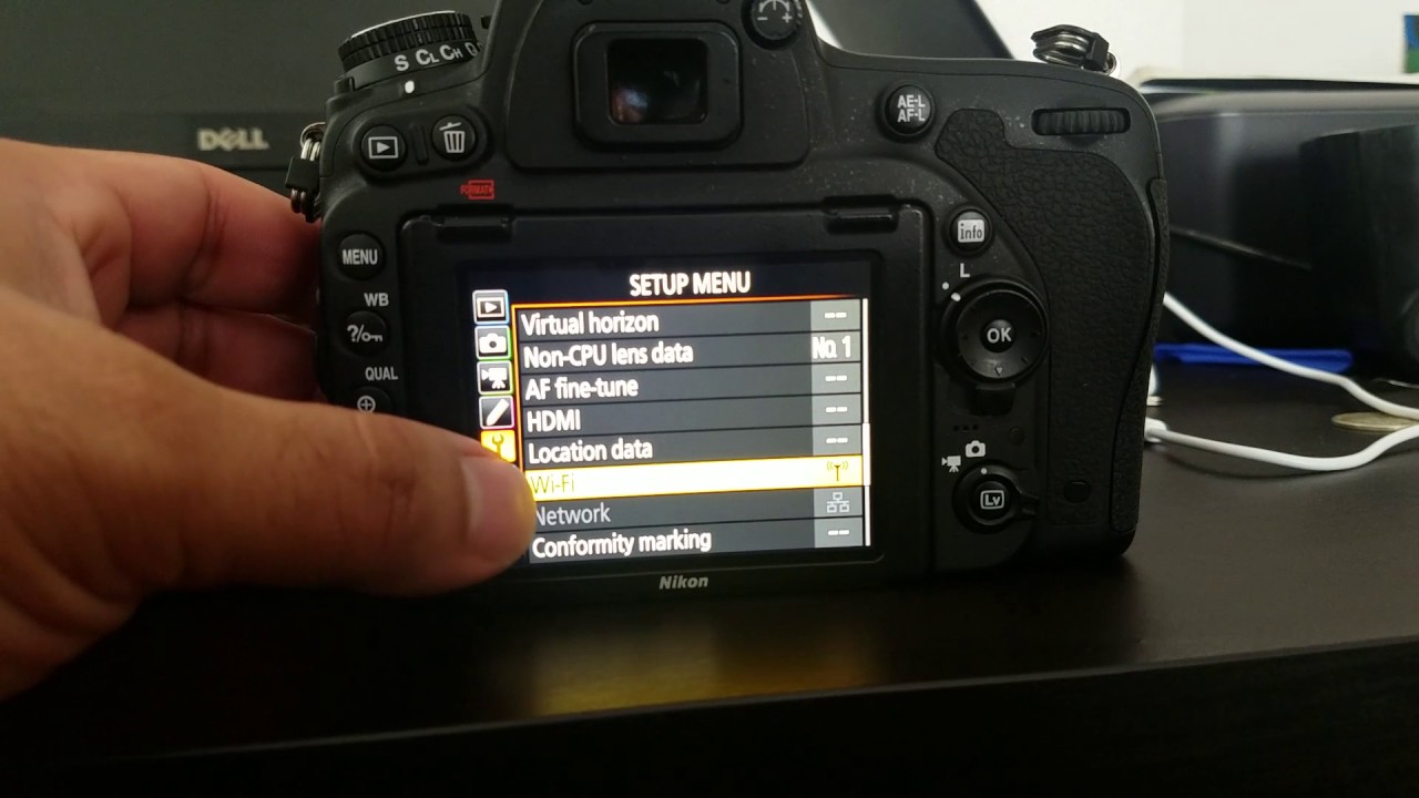 nikon d7000 wifi connection