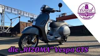 RIZOMA Umbau Vespa GTS125 Teil 3 "der ZUSAMMENBAU"