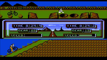 Pro Mountain Bike Simulator for the Atari 8-bit family