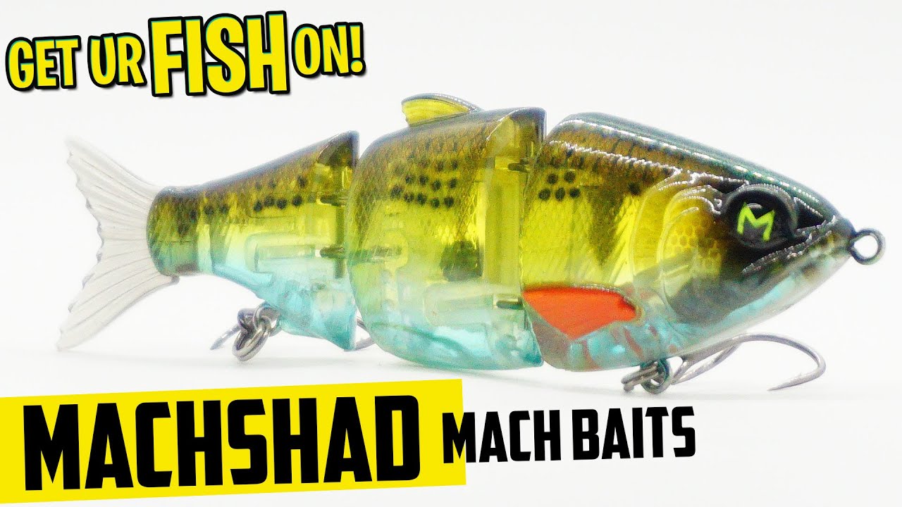 Mach Baits Machshad Jointed Segmented Bass Fishing Swim Bait 