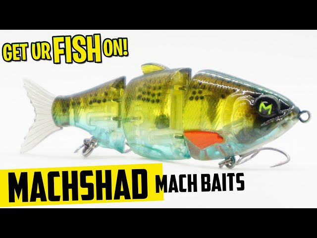 Mach Baits Machshad Jointed Segmented Bass Fishing Swim Bait 